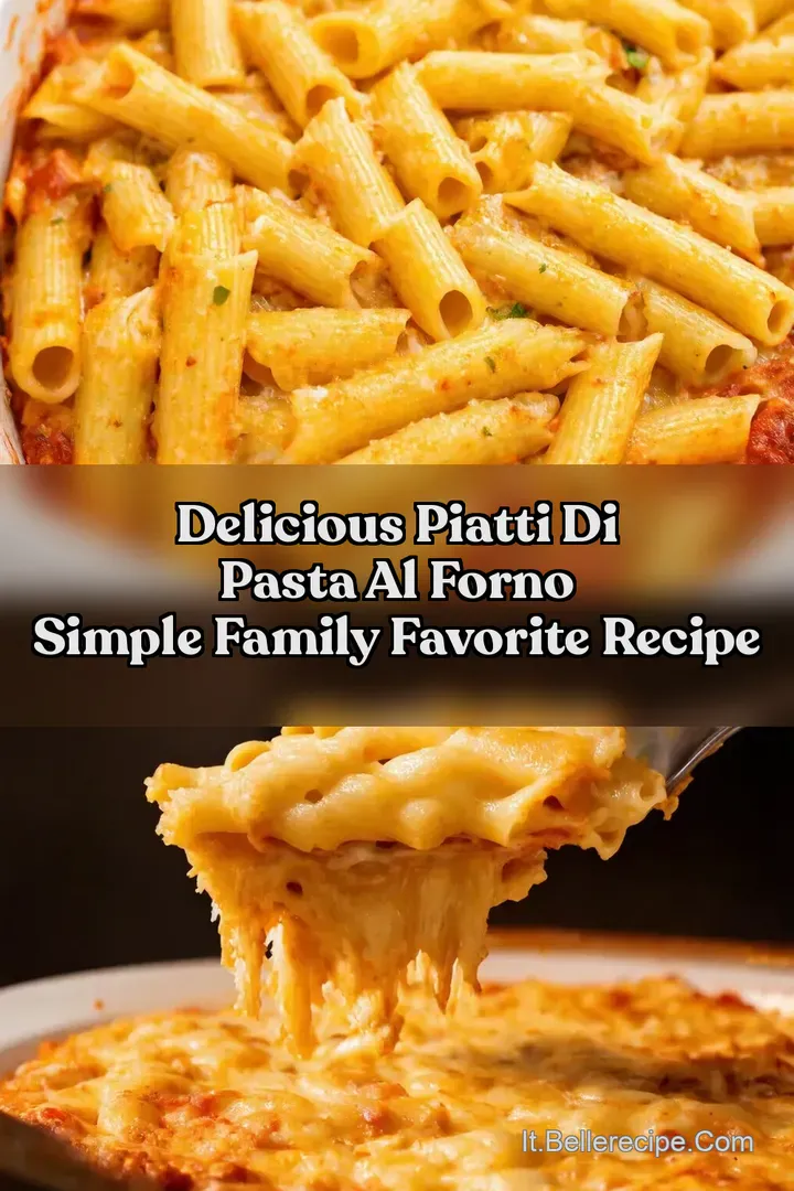 Delicious Piatti Di Pasta Al Forno Simple Family Favorite Recipe