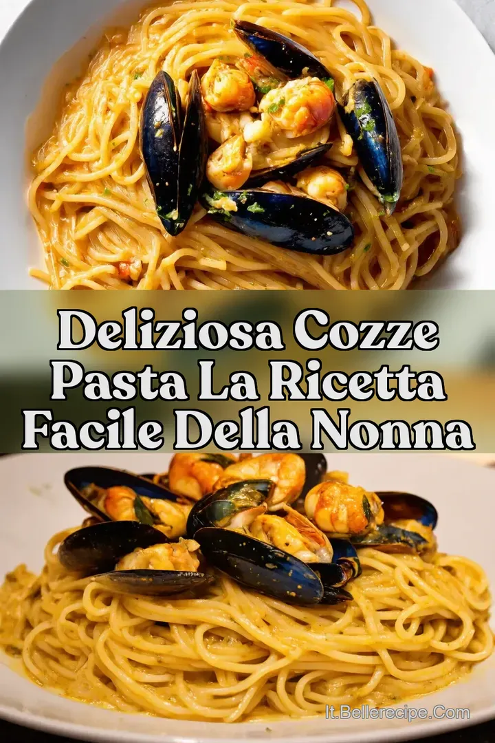 Deliziosa Cozze Pasta La Ricetta Facile della Nonna