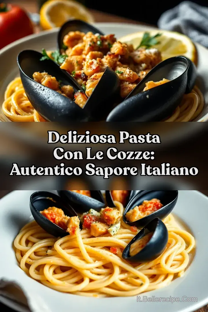 Deliziosa Pasta con le Cozze: Autentico Sapore Italiano
