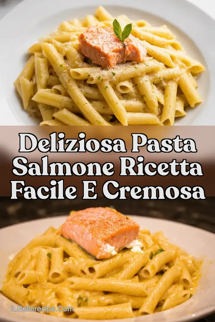 Deliziosa Pasta Salmone Ricetta Facile e Cremosa