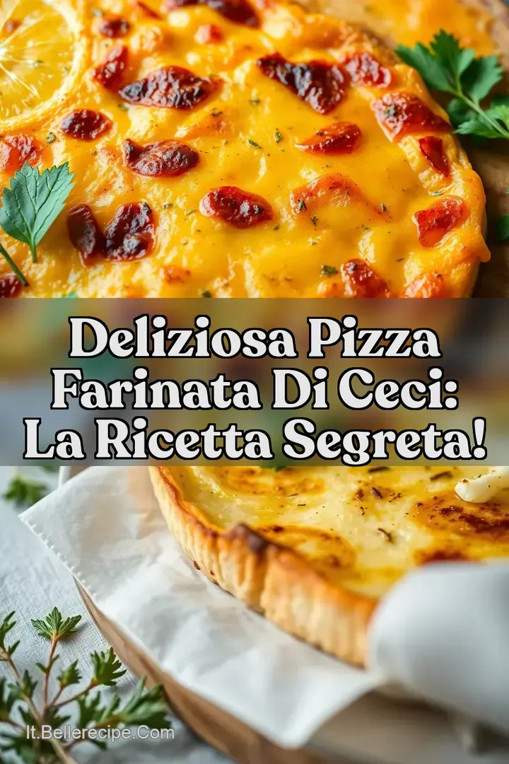 Deliziosa Pizza Farinata di Ceci: La Ricetta Segreta!