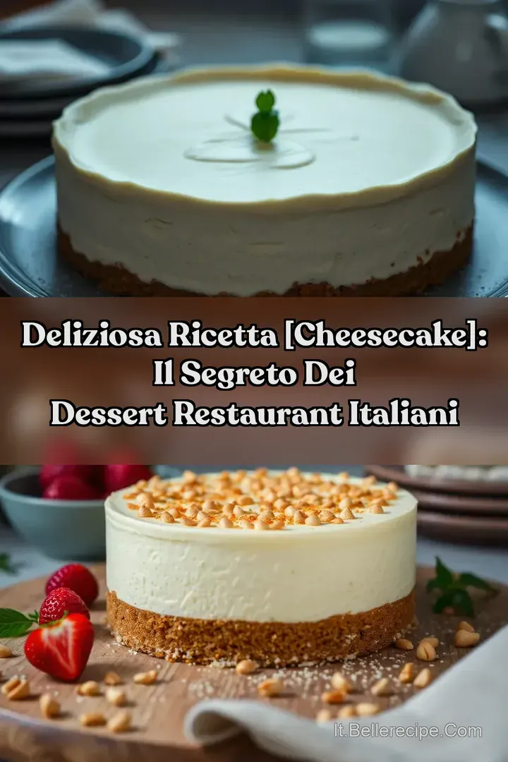Deliziosa Ricetta [Cheesecake]: Il Segreto dei Dessert Restaurant Italiani