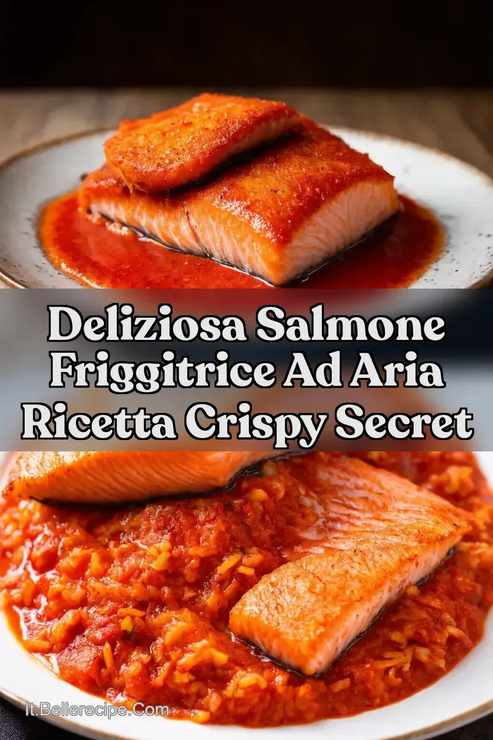 Deliziosa Salmone friggitrice ad aria Ricetta Crispy Secret