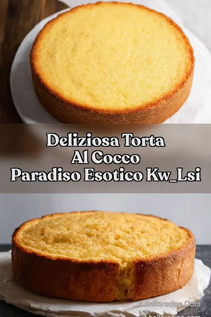 Deliziosa Torta al Cocco Paradiso Esotico kw_lsi
