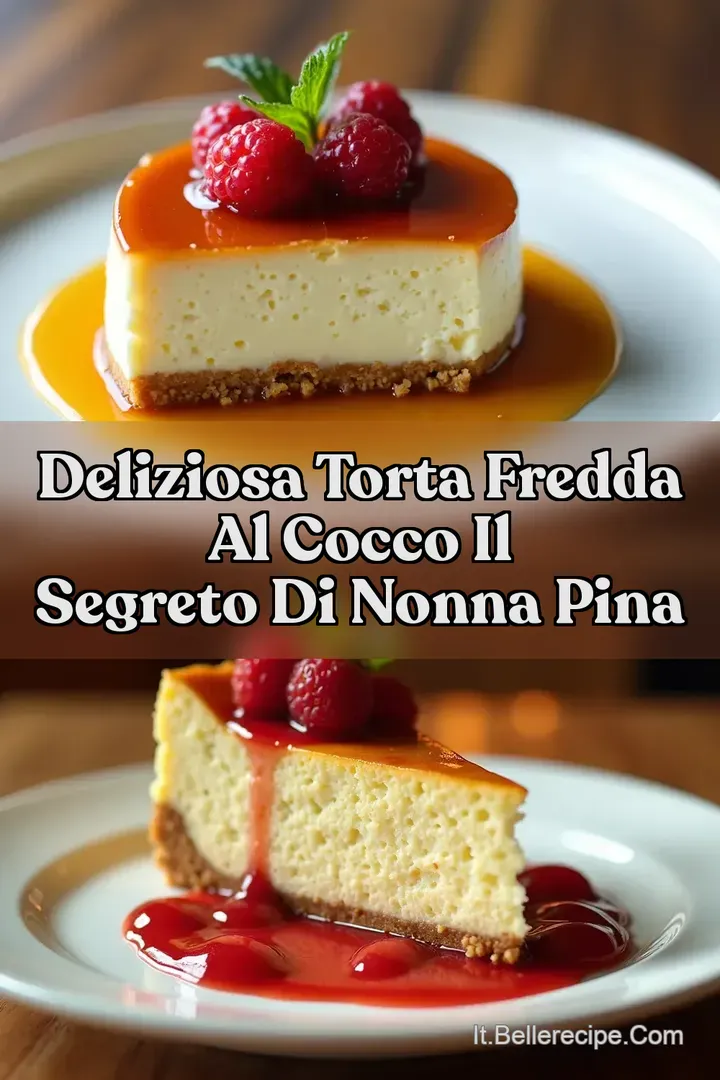 Deliziosa Torta Fredda al Cocco Il Segreto di Nonna Pina