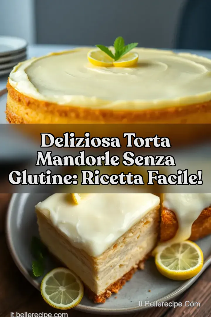 Deliziosa Torta Mandorle Senza Glutine: Ricetta Facile!