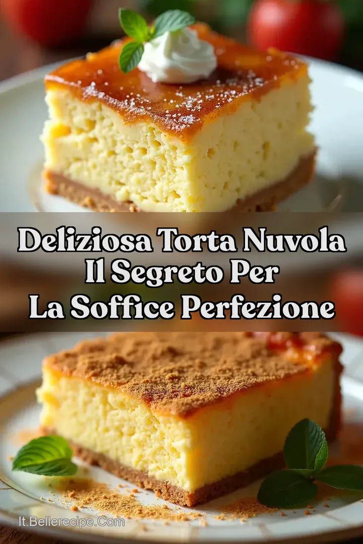 Deliziosa Torta Nuvola Il Segreto per la Soffice Perfezione