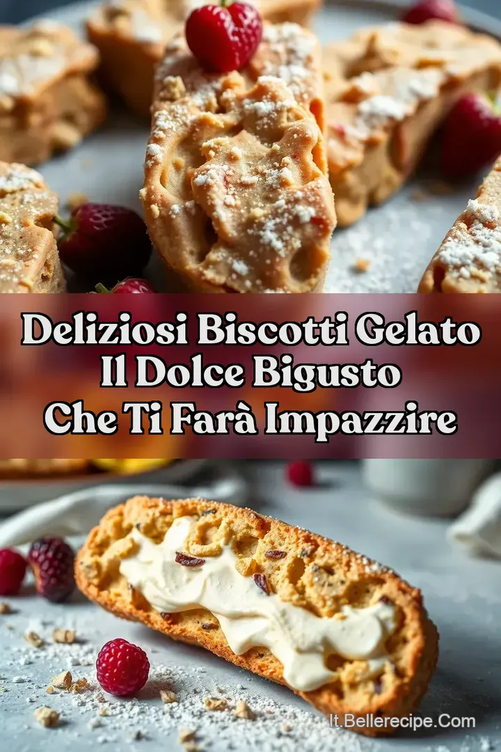 Deliziosi Biscotti Gelato Il Dolce Bigusto Che Ti Far&agrave; Impazzire
