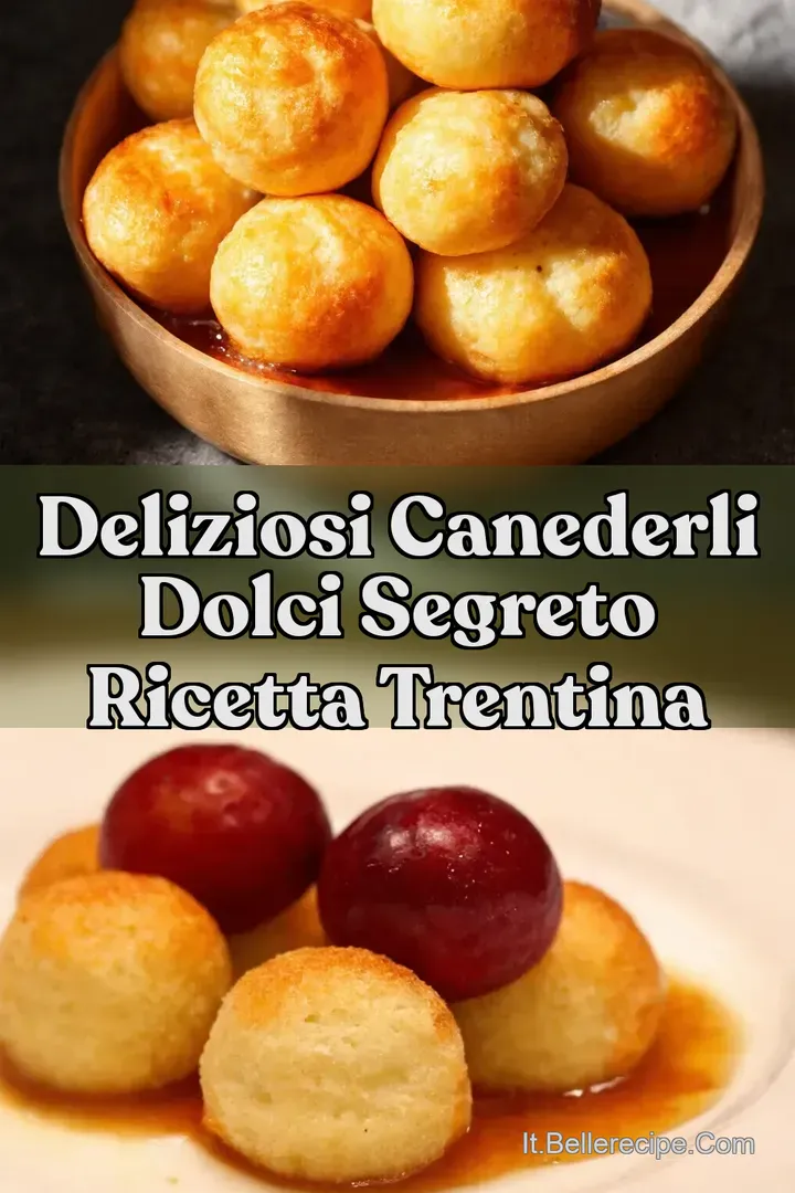 Deliziosi Canederli Dolci Segreto Ricetta Trentina