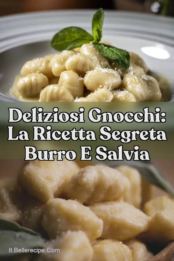 Deliziosi Gnocchi: La Ricetta Segreta Burro e Salvia
