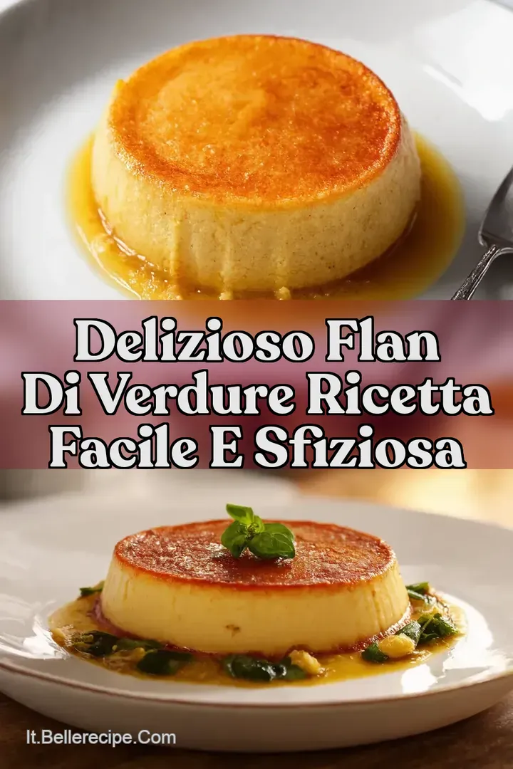 Delizioso Flan di Verdure Ricetta Facile e Sfiziosa
