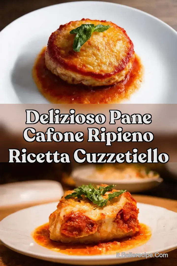 Delizioso Pane Cafone Ripieno Ricetta Cuzzetiello
