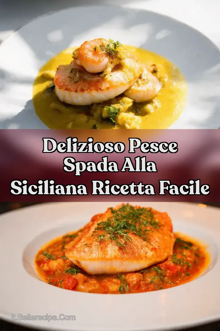 Delizioso Pesce Spada alla Siciliana Ricetta Facile