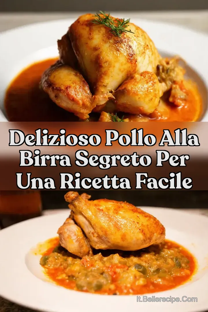 Delizioso Pollo alla Birra Segreto per una Ricetta Facile