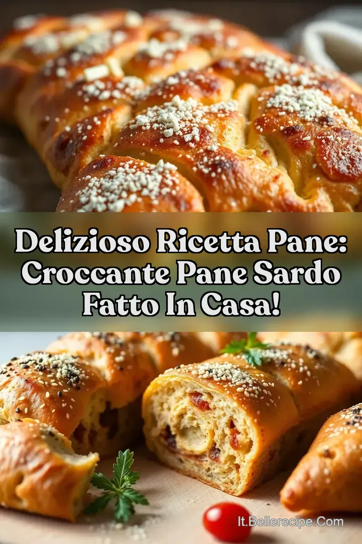 Delizioso Ricetta Pane: Croccante Pane Sardo Fatto in Casa!