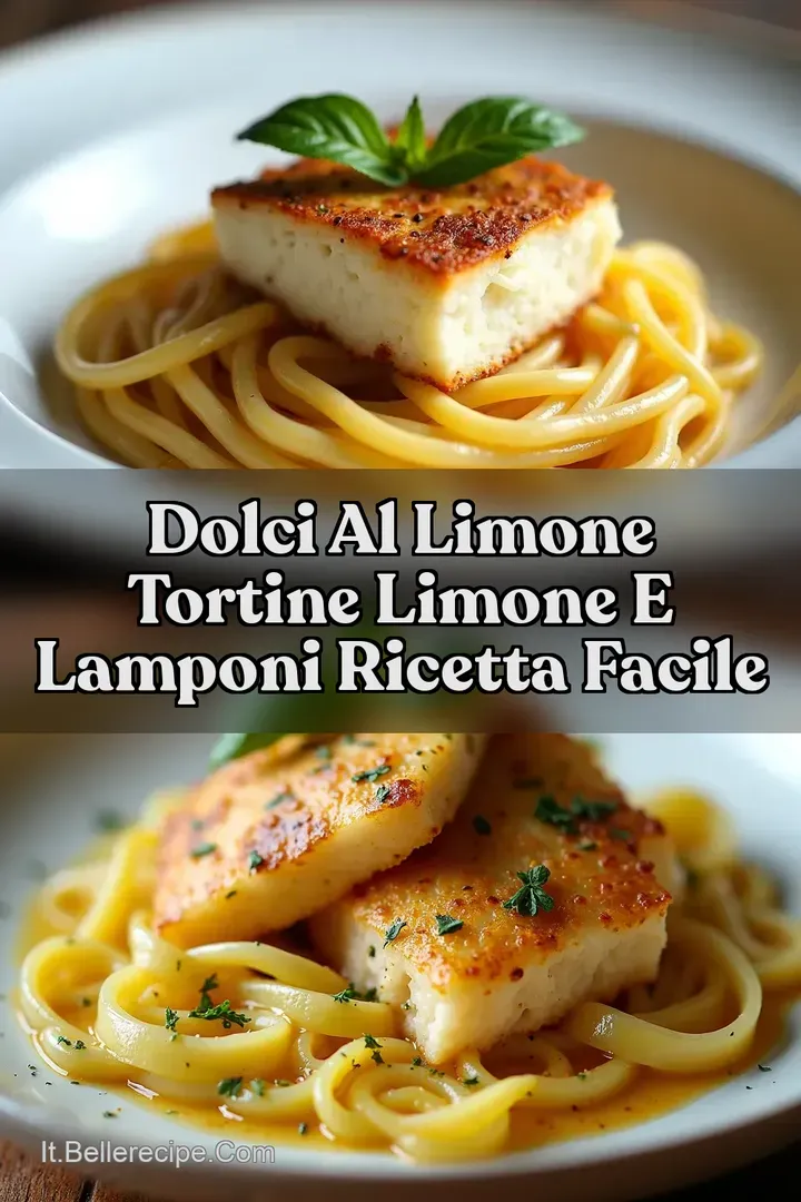 Dolci al Limone Tortine Limone e Lamponi Ricetta Facile