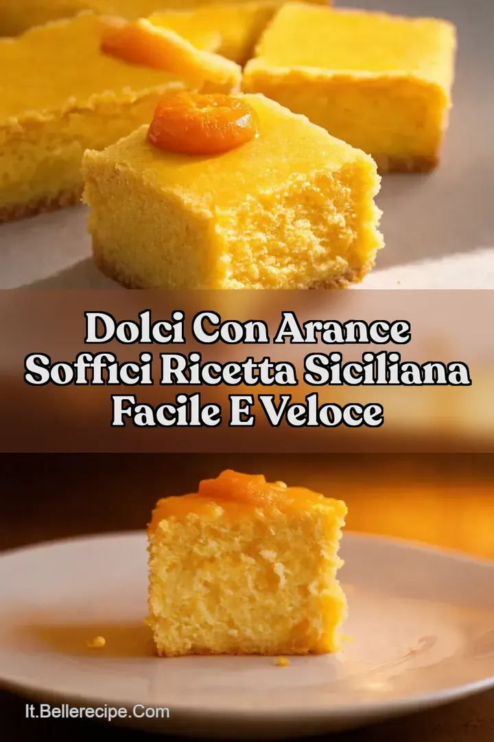 Dolci con Arance Soffici Ricetta Siciliana Facile e Veloce