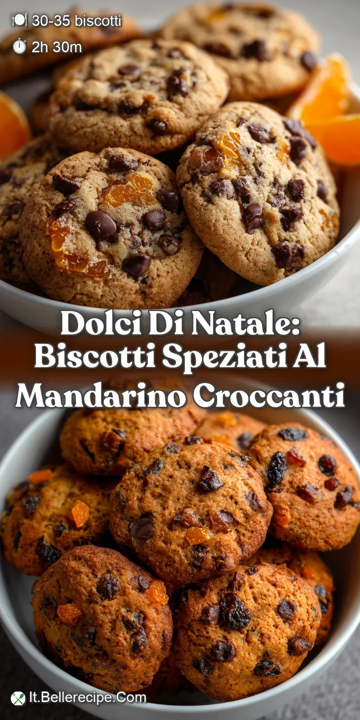 Dolci di Natale: Biscotti Speziati al Mandarino Croccanti