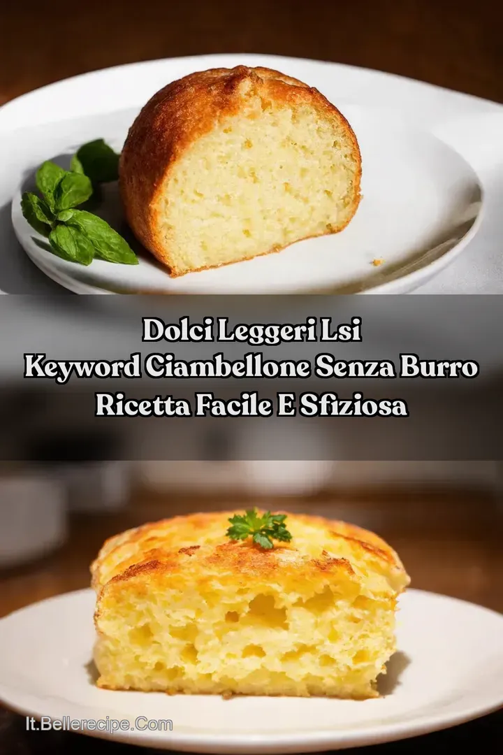 Dolci leggeri LSI keyword Ciambellone Senza Burro Ricetta Facile e Sfiziosa