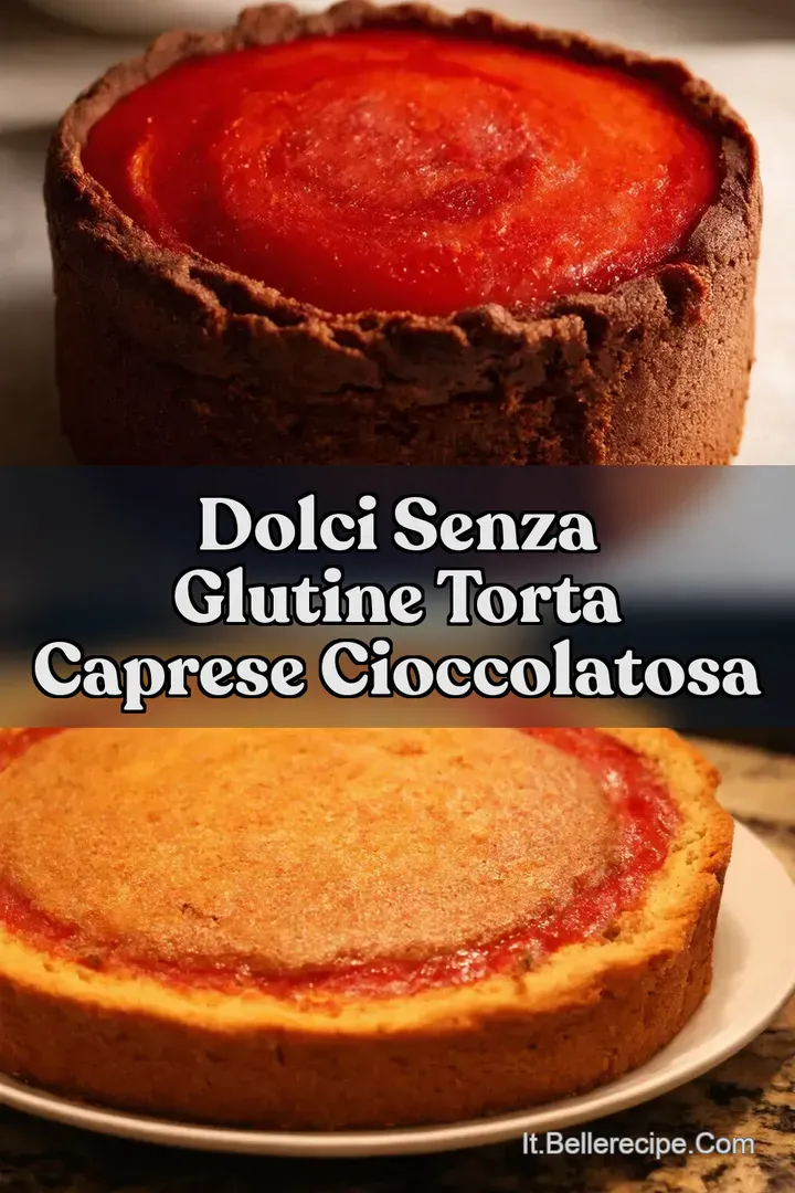 Dolci Senza Glutine Torta Caprese Cioccolatosa
