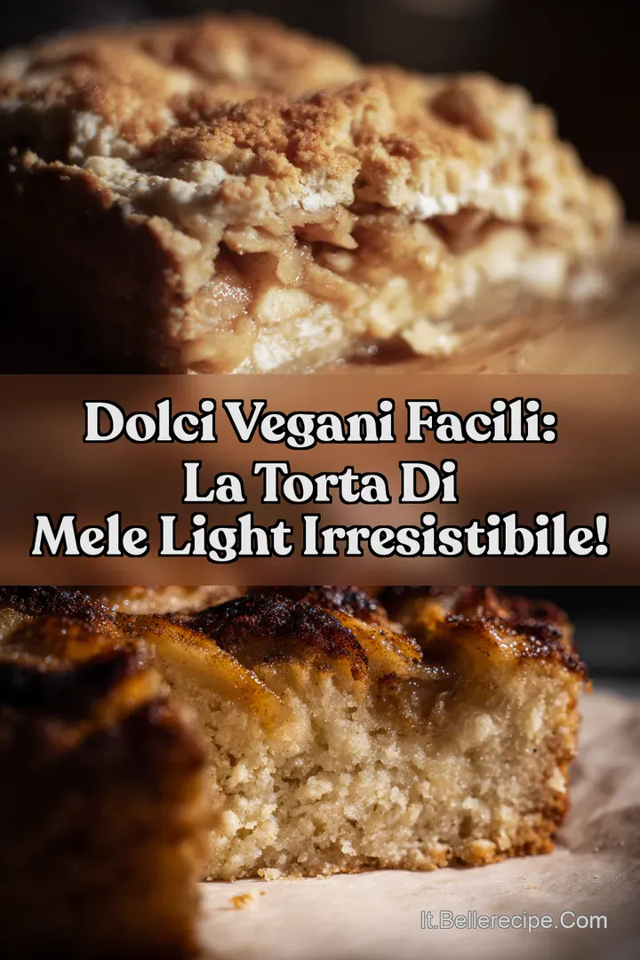 Dolci Vegani Facili: La Torta di Mele Light Irresistibile!