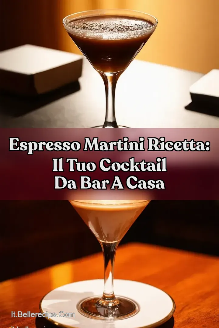 Espresso Martini Ricetta: Il Tuo Cocktail da Bar a Casa