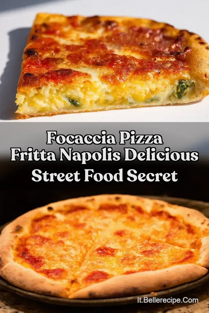 Focaccia Pizza Fritta Napolis Delicious Street Food Secret