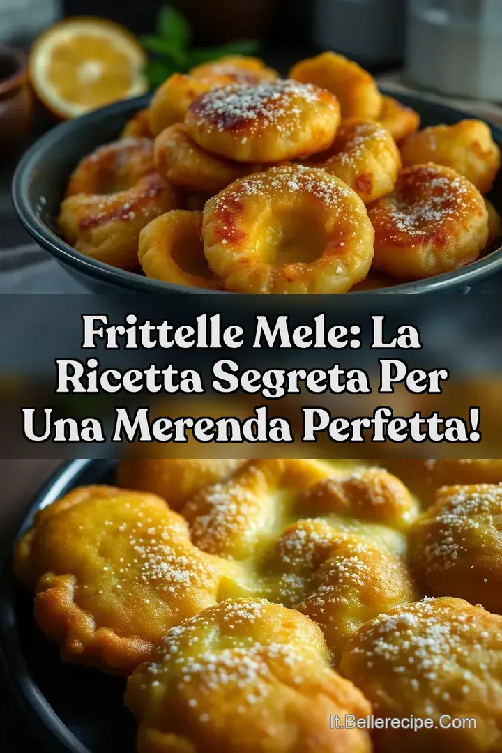 Frittelle Mele: La Ricetta Segreta per una Merenda Perfetta!