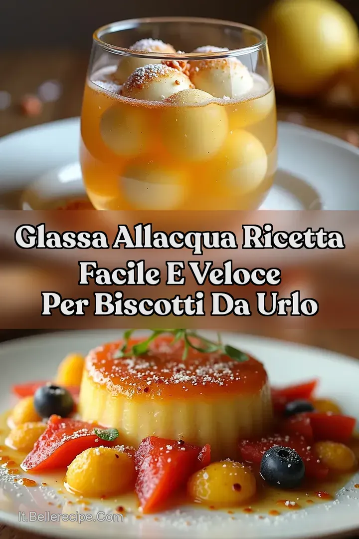 Glassa allAcqua Ricetta Facile e Veloce per Biscotti da Urlo