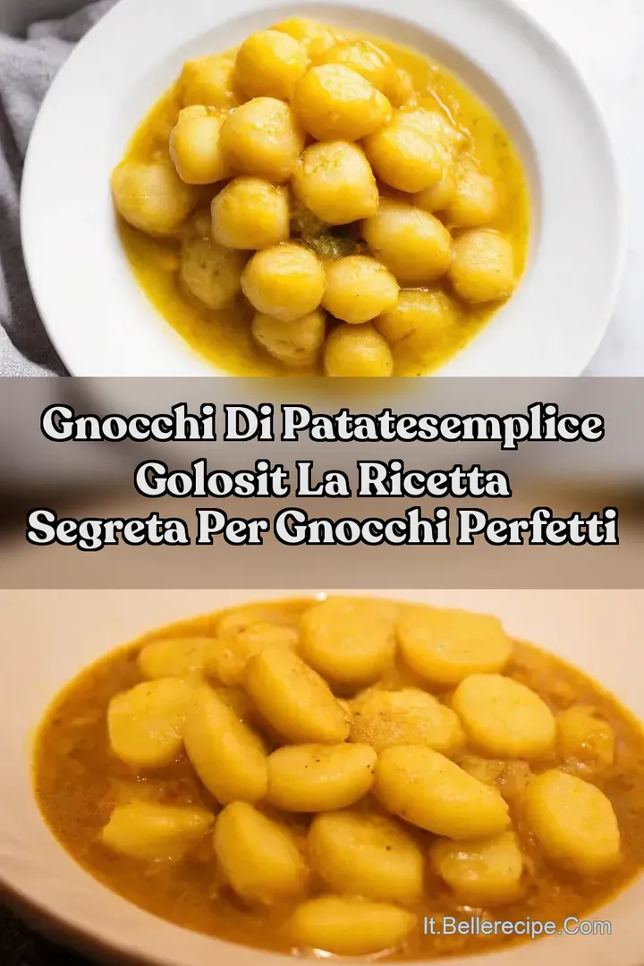Gnocchi di patatesemplice golosit La Ricetta Segreta per Gnocchi Perfetti