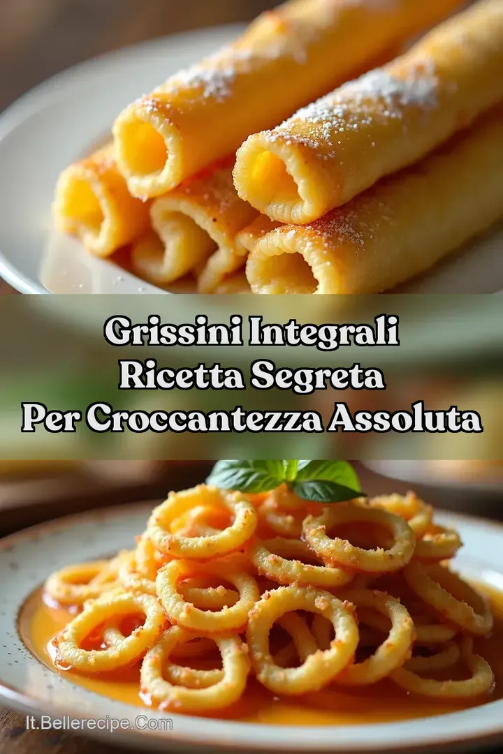 Grissini Integrali Ricetta Segreta per Croccantezza Assoluta
