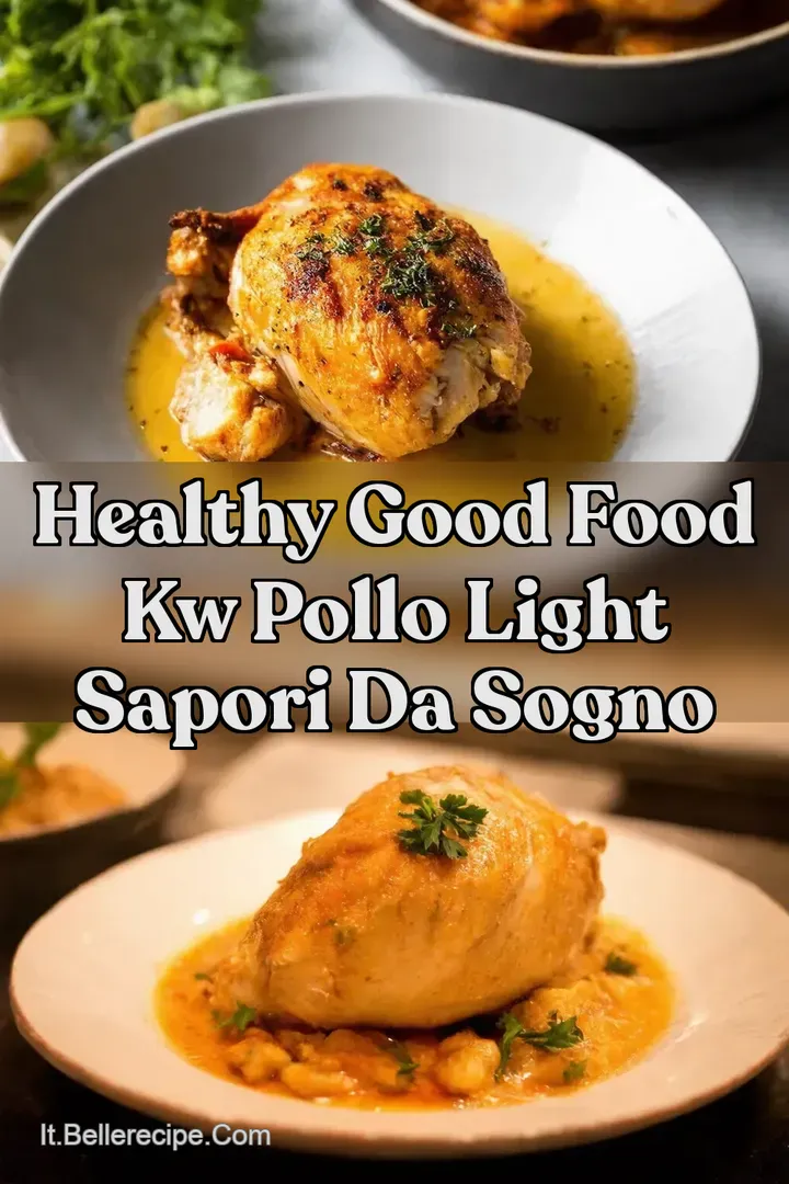 Healthy Good Food kw Pollo Light Sapori da Sogno