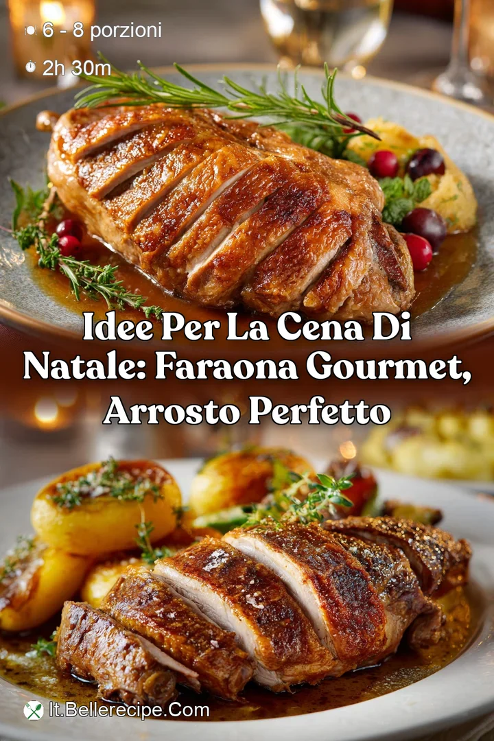 Idee per la cena di Natale: Faraona Gourmet Arrosto Perfetto