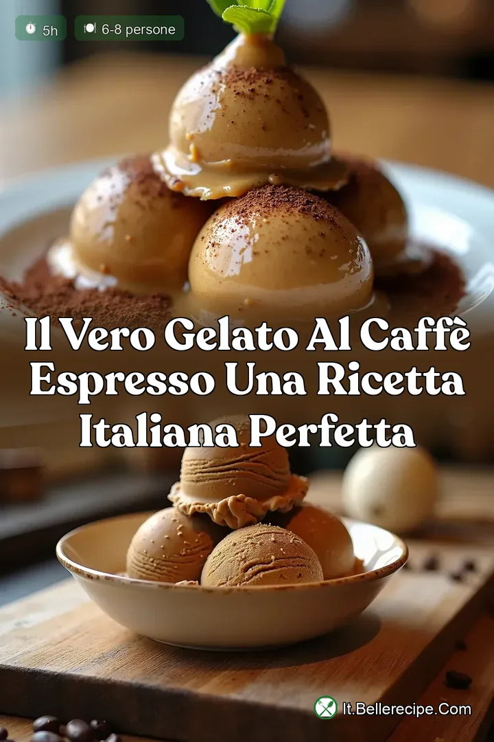 Il Vero Gelato al Caff&egrave; Espresso Una Ricetta Italiana Perfetta