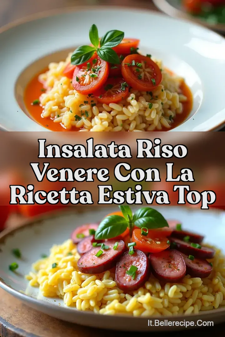 Insalata Riso Venere con La Ricetta Estiva top