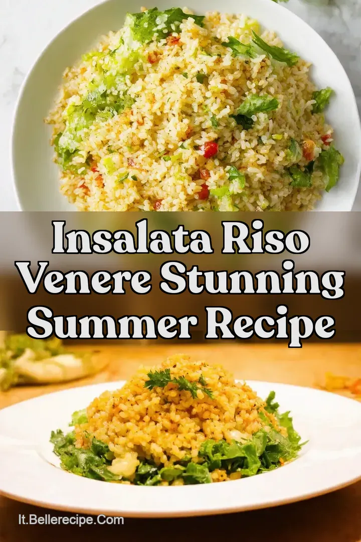 Insalata Riso Venere Stunning Summer Recipe