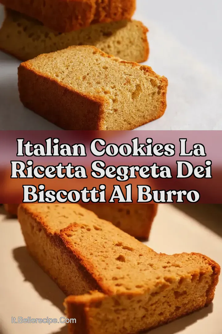 Italian Cookies La Ricetta Segreta dei Biscotti al Burro