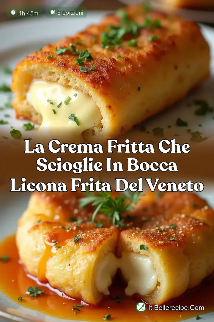 La Crema Fritta che Scioglie in Bocca LIcona Frita del Veneto