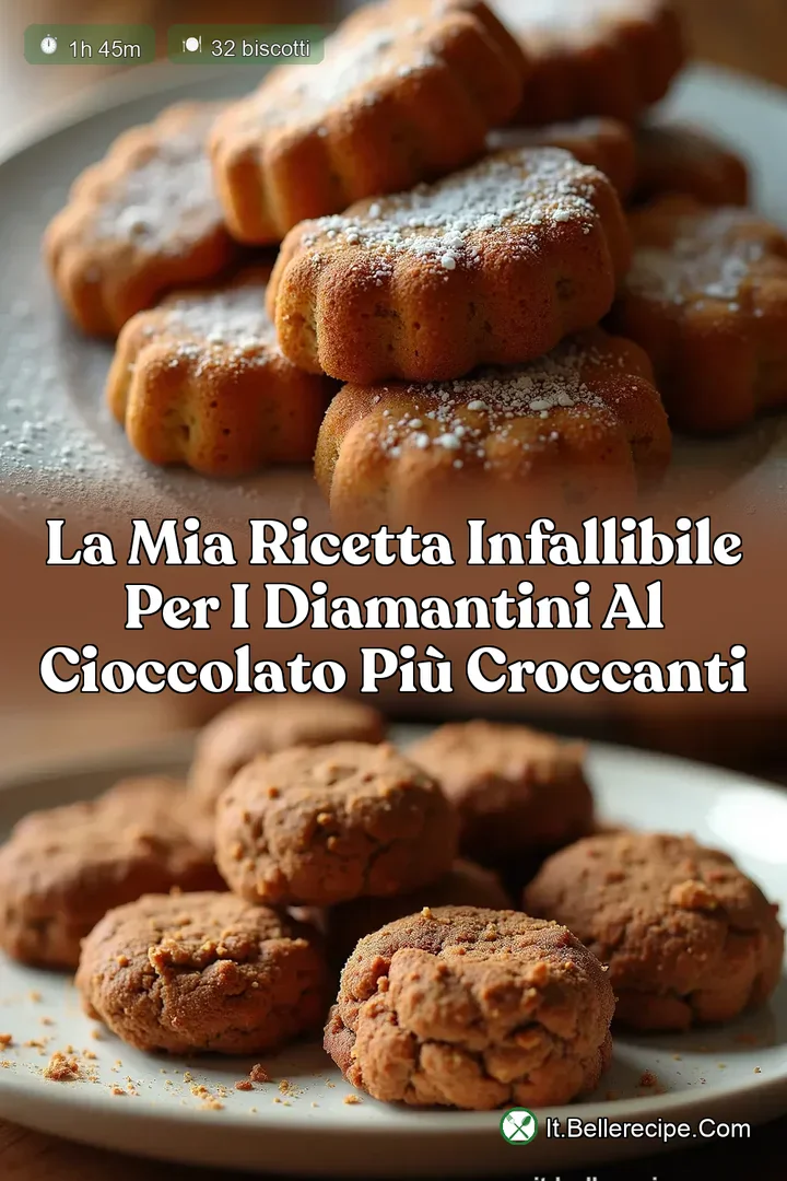 La Mia Ricetta Infallibile per i Diamantini al Cioccolato Pi&ugrave; Croccanti