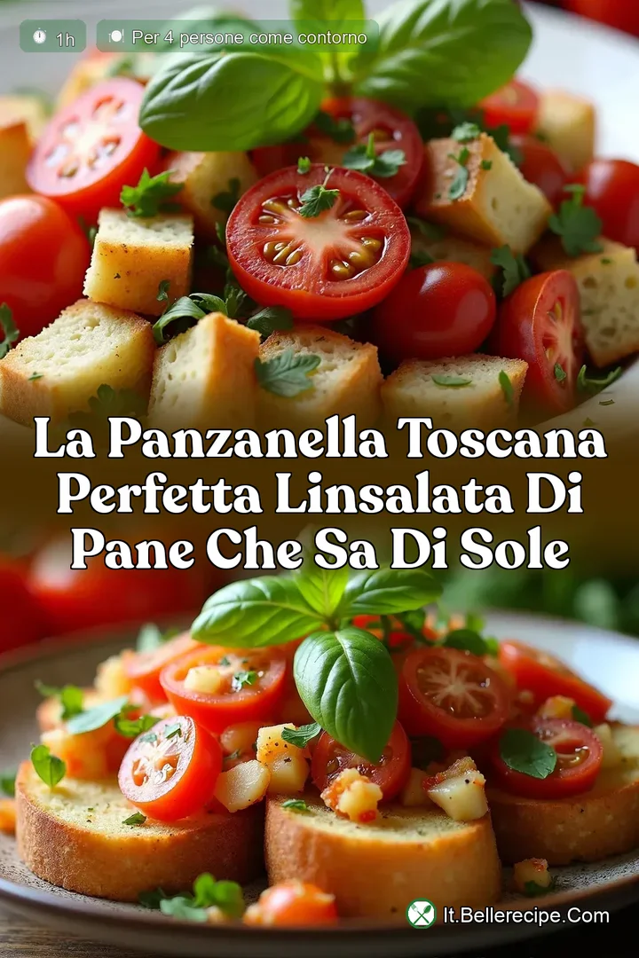 La Panzanella Toscana Perfetta LInsalata di Pane che Sa di Sole