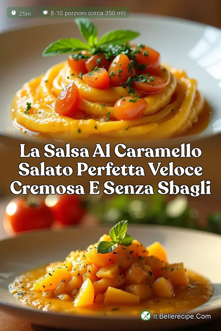 La Salsa al Caramello Salato Perfetta Veloce Cremosa e Senza Sbagli