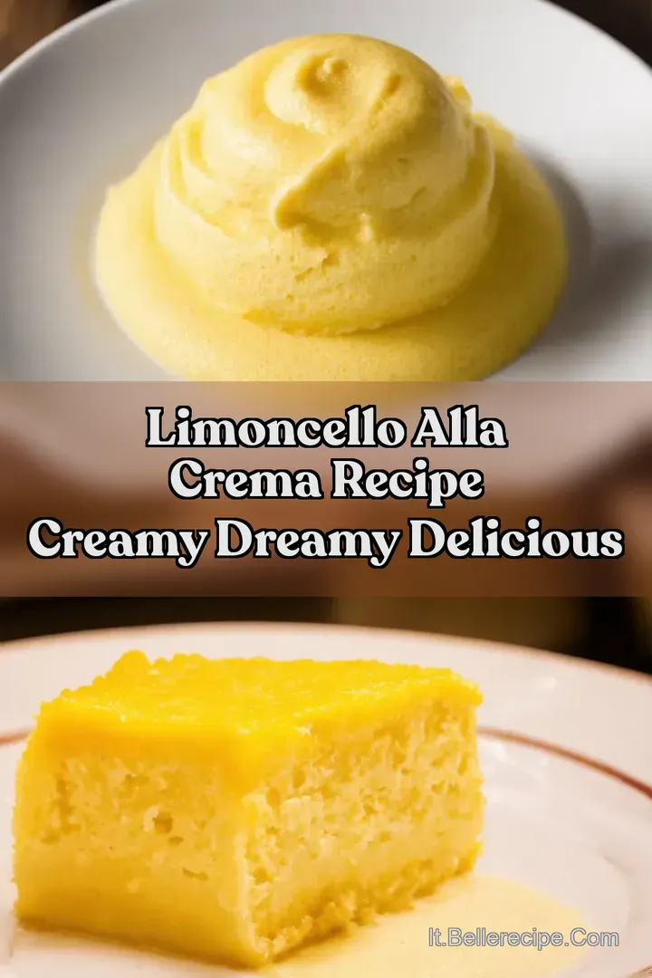 Limoncello Alla Crema Recipe Creamy Dreamy Delicious