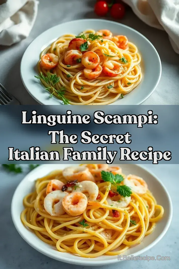 Linguine Scampi: The Secret Italian Family Recipe