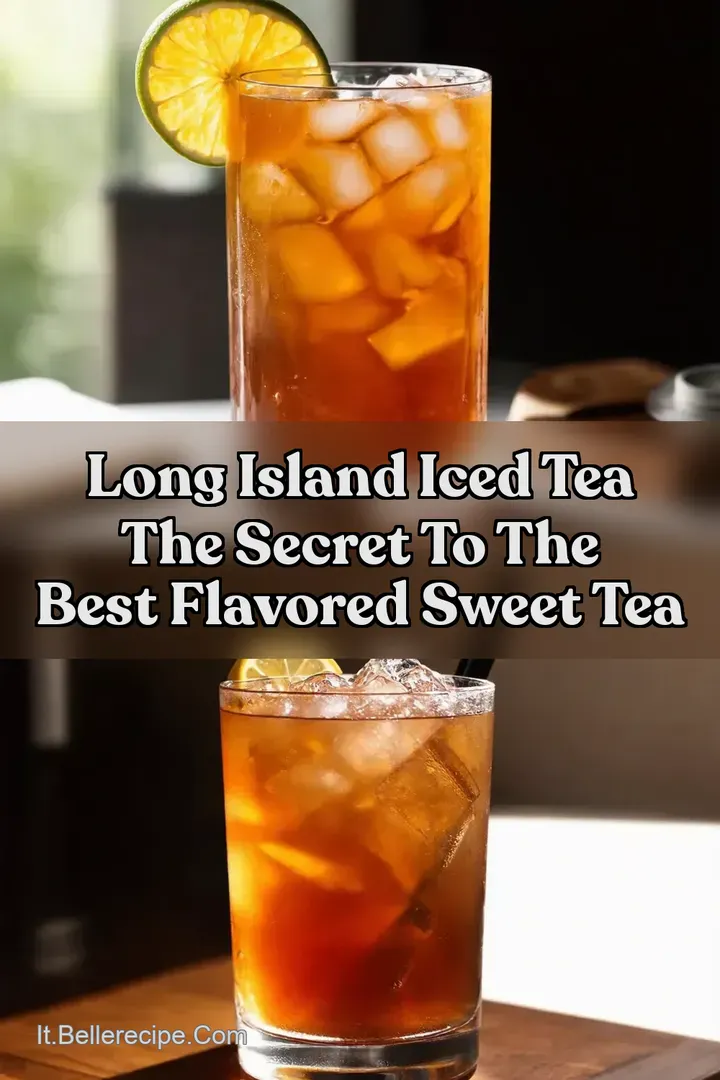 Long Island Iced Tea The Secret to the Best Flavored Sweet Tea