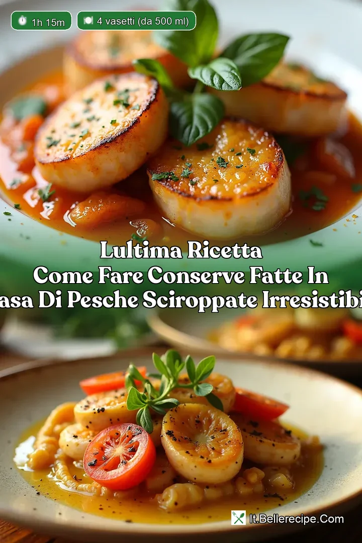 LUltima Ricetta Come Fare Conserve Fatte in Casa di Pesche Sciroppate Irresistibili