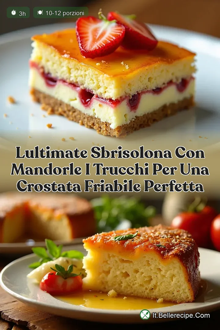 LUltimate Sbrisolona con Mandorle I Trucchi per una Crostata Friabile Perfetta