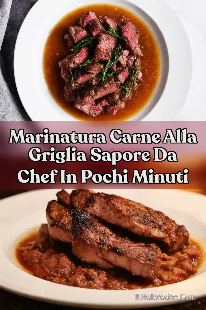 Marinatura Carne Alla Griglia Sapore Da Chef In Pochi Minuti
