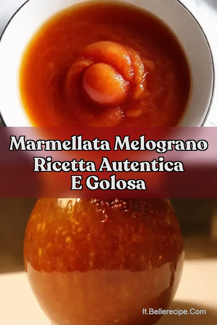 Marmellata Melograno Ricetta Autentica e Golosa