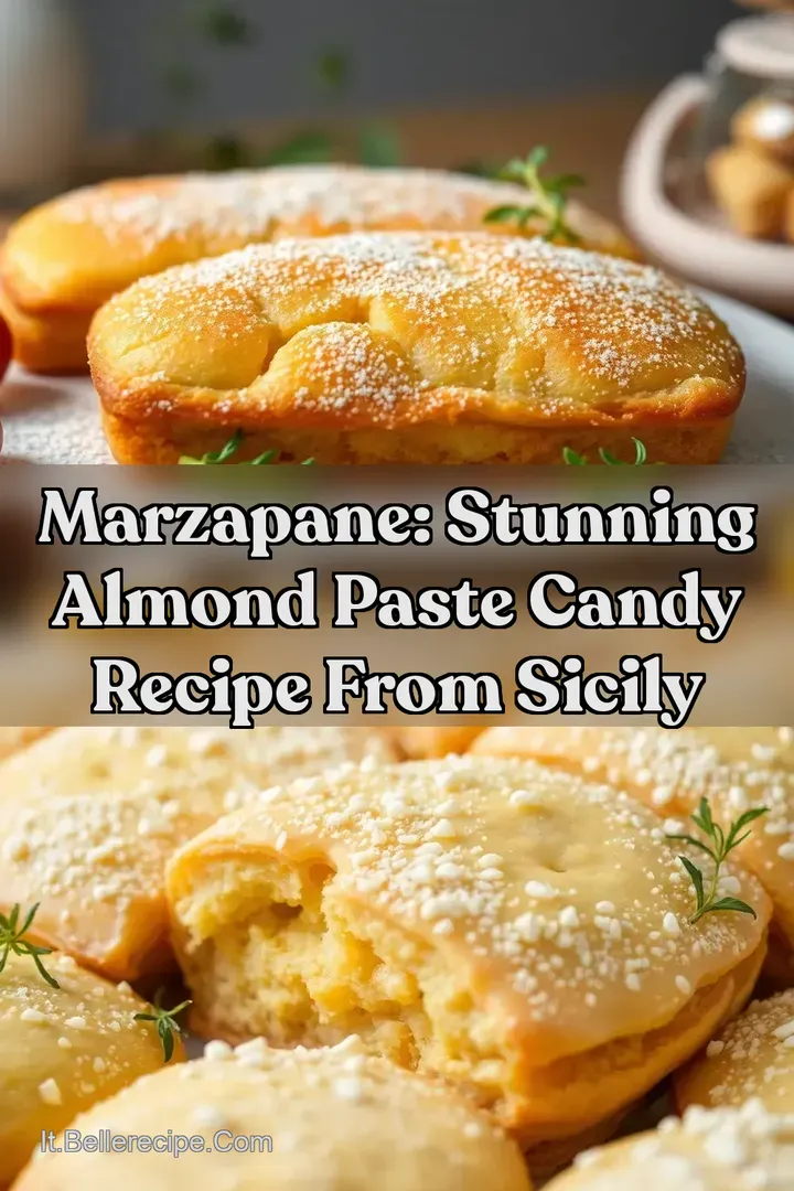 Marzapane: Stunning Almond Paste Candy Recipe from Sicily