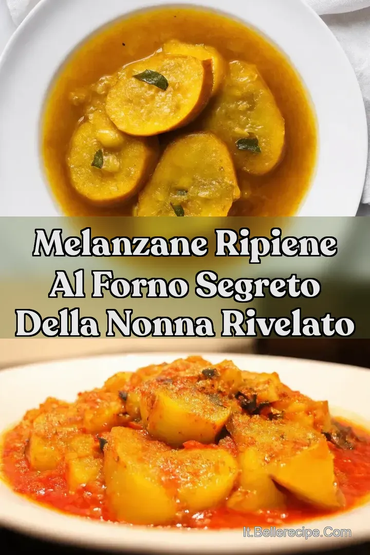 Melanzane Ripiene Al Forno Segreto della Nonna Rivelato